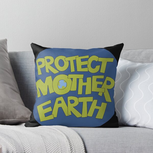 Item preview, Protect Mother Earth Illustrated Text Badge Climate Ambassadors designed and sold by AngelDawnDesign.
