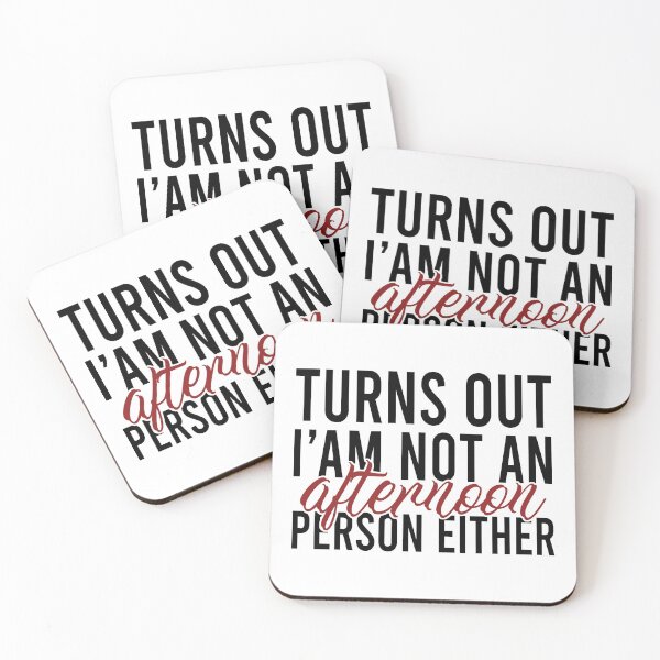 Item preview, Turns Out I'm Not An Afternoon Person Either designed and sold by Bigilyy.