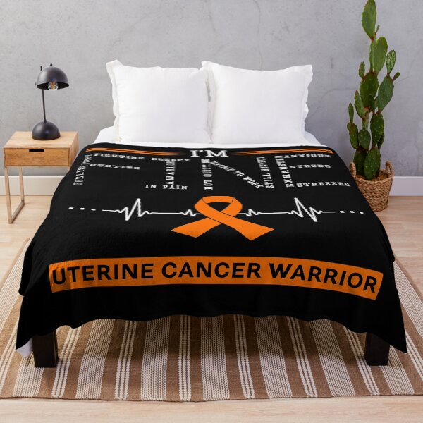 Item preview, I'm Fine Uterine Cancer Warrior Support Uterine Cancer Awareness Gifts designed and sold by rechardtee.
