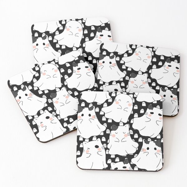 Item preview, Cat Ghost Pattern designed and sold by Lylabean22.