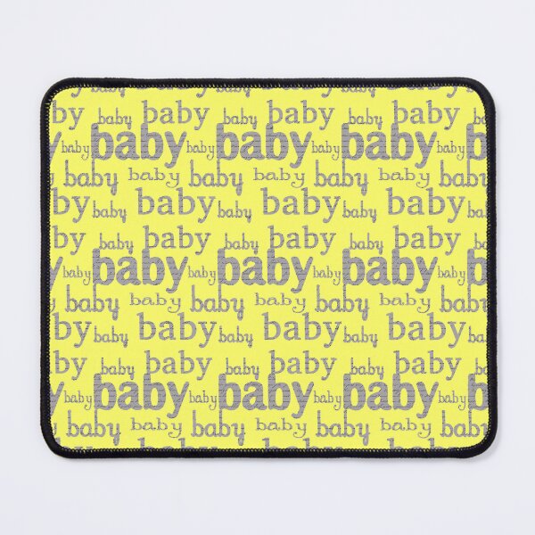 Item preview, Adorable B-A-B-Y Yellow And Gray Pattern designed and sold by DEC02.
