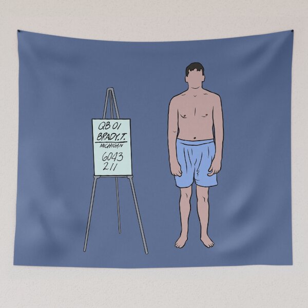 Item preview, Tom Brady at the Draft Combine designed and sold by RatTrapTees.