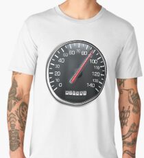 RACE, RACING, MOTORSPORT, SPEEDO, Speedometer, Speed meter, Race, Racing Cars, WHITE Men's Premium T-Shirt