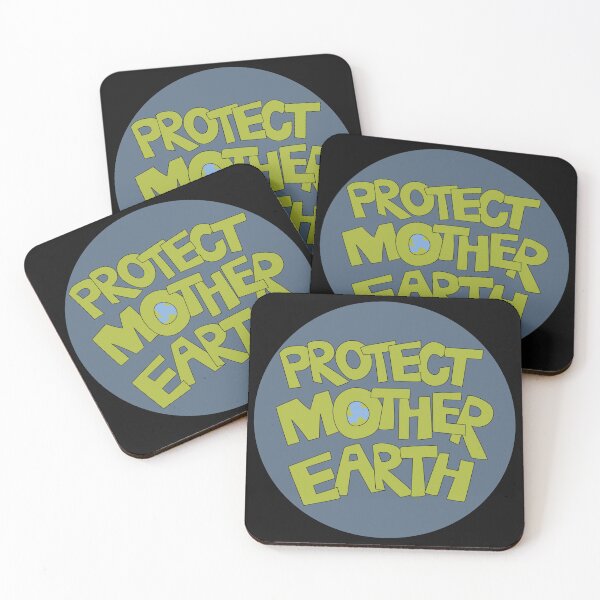 Item preview, Protect Mother Earth Illustrated Text Badge Climate Ambassadors designed and sold by AngelDawnDesign.