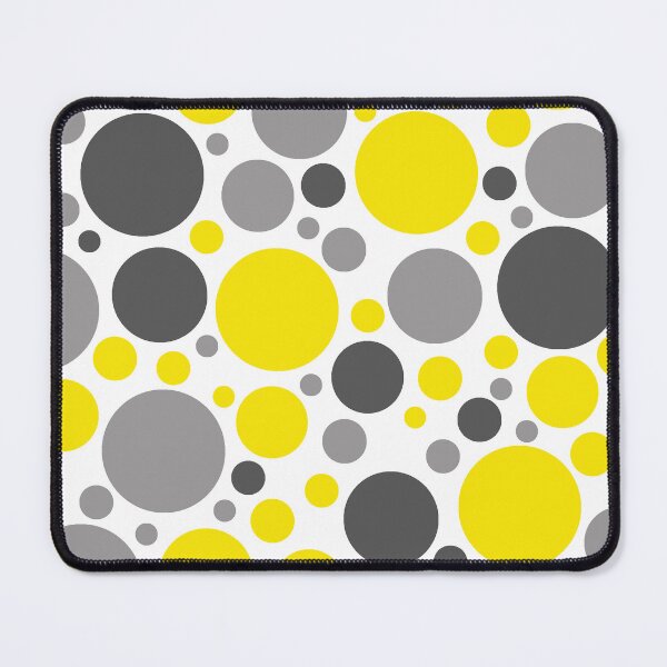 Item preview, Baby Pattern: Yellow, Gray And Black Large Dots  designed and sold by DEC02.