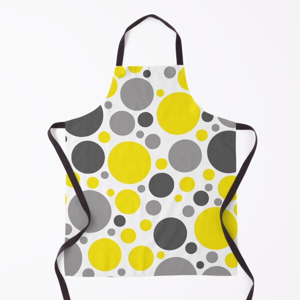 Item preview, Baby Pattern: Yellow, Gray And Black Large Dots  designed and sold by DEC02.