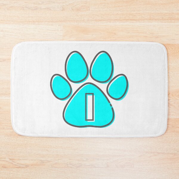 Item preview, Blue Paw Monogram I designed and sold by Lyssarien.