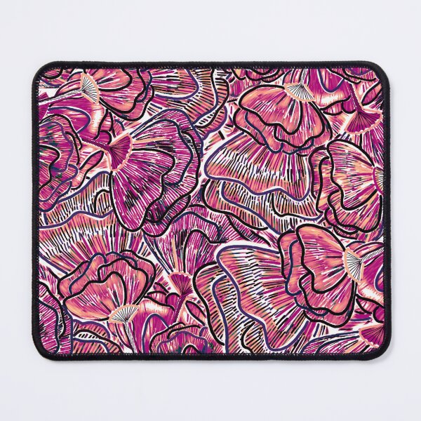 Item preview, Magenta Flower Patch - Digitally Illustrated Flower Pattern for Home Decor, Clothing Fabric, Curtains, Bedding, Pillows, Upholstery, phone cases and stationary designed and sold by cherdoodles.
