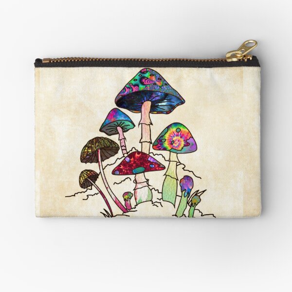 Garden of Shroomz Zipper Pouch