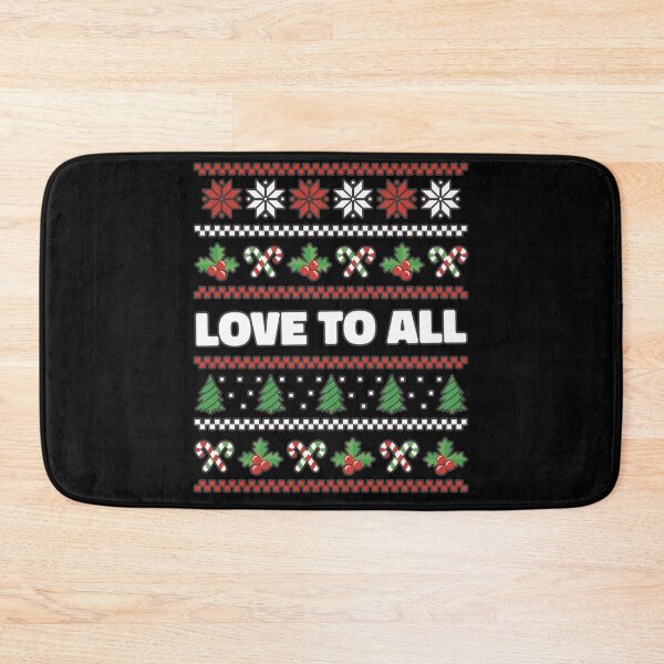 Item preview, Love To All Ugly Sweater Quote Christmas Gift Idea Women Men Kids designed and sold by Countrysmart.