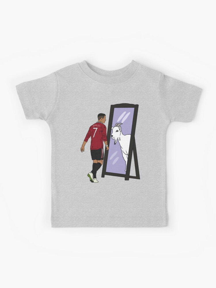 CR7 Tshirt Ronaldo Football Gift Adult & Kids Size Front 