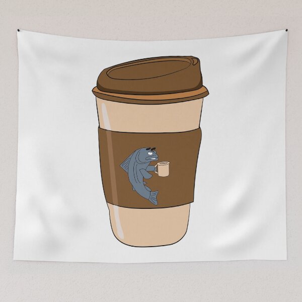 Item preview, Trout And Coffee designed and sold by Sameh Messaoudi.