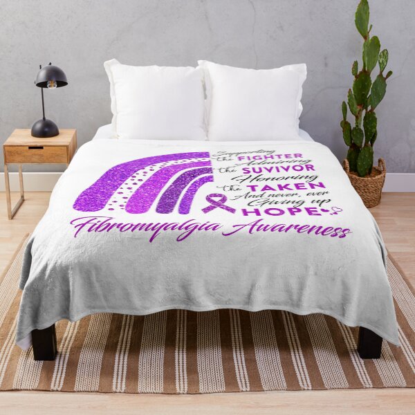 Item preview, Fibromyalgia Warrior Supporting Fighter  Awareness designed and sold by Gillosina.