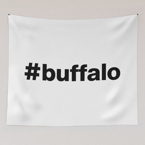 Item preview, Hashtag buffalo designed and sold by ArtIsParty.