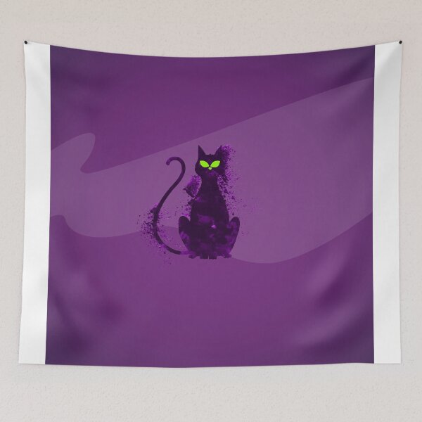 Item preview, mystery cat halloween designed and sold by Delpieroo.