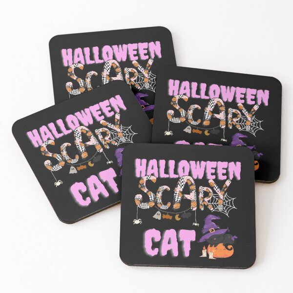 Item preview,   Halloween Scary Cat pink design designed and sold by Anna-Kik.