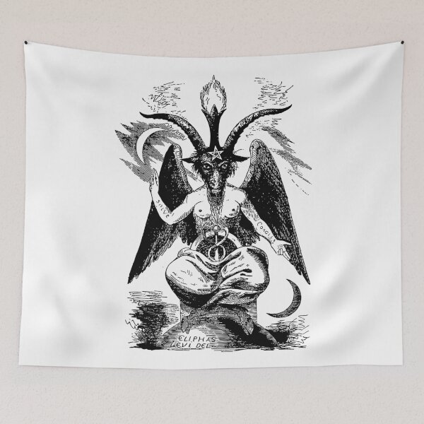 Item preview, Baphomet - Devil - Sabbatic Goat - Satan 2 designed and sold by createdezign.