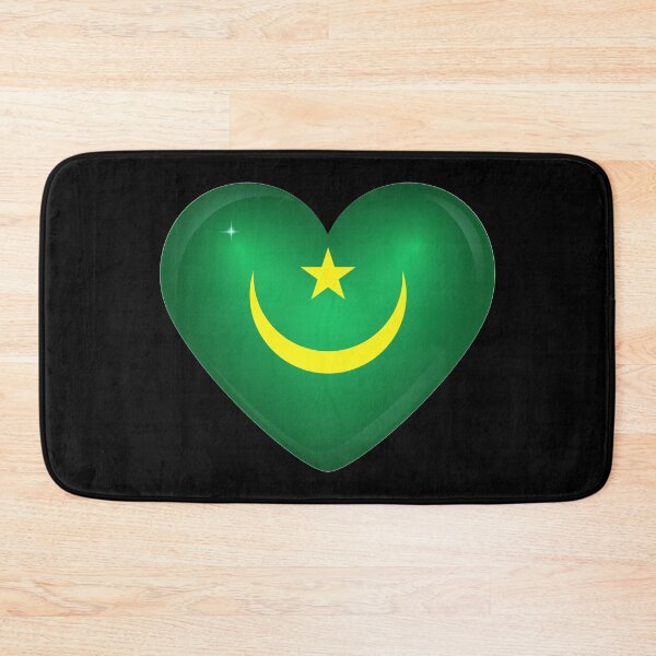 Item preview, My heart is in Mauritania, Love Mauritania. designed and sold by ArtIsParty.