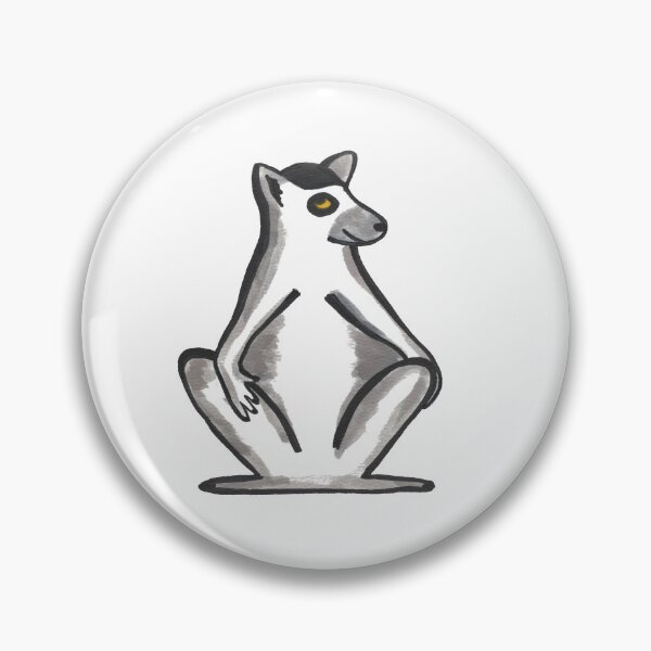 Item preview, Chilling ring-tailed lemur  ring tailed lemur designed and sold by sarilamere.