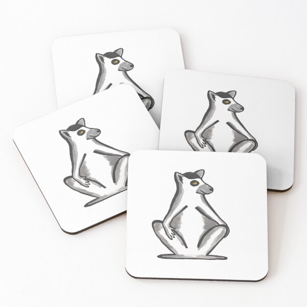 Item preview, Chilling ring-tailed lemur  ring tailed lemur designed and sold by sarilamere.