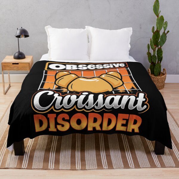 Item preview, Croissant French Pastry Lover Addict Obsessed Croissants Gift designed and sold by Maljonic.