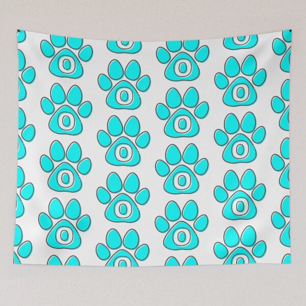 Item preview, Blue Paw Monogram O designed and sold by Coffee Lifestyle.