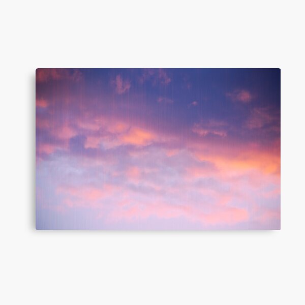 Sunset clouds Canvas Print