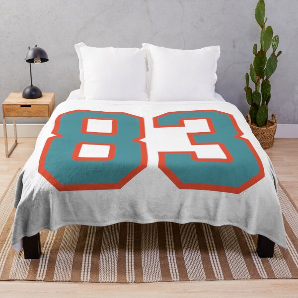 Item preview, 83 number, aqua orange lucky sports eighty three designed and sold by ArtIsParty.