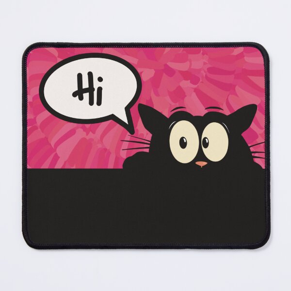 Item preview, One shy and cautious cat saying Hi! designed and sold by marina63.