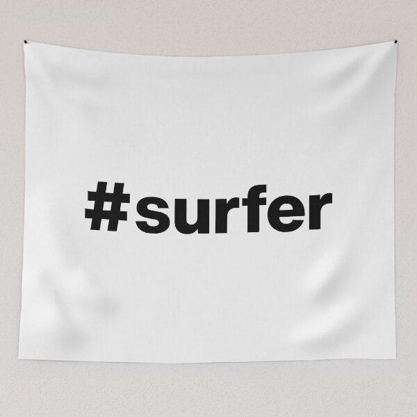Item preview, Hashtag surfer designed and sold by ArtIsParty.