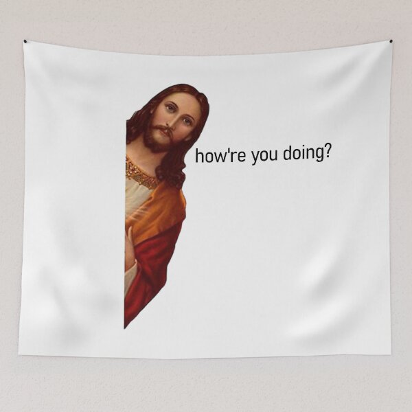 Item preview, how're you doing - jesus i saw that designed and sold by zurion.