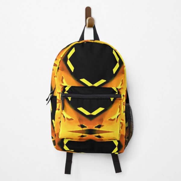 Item preview, Dessin de bouches jaunes beantes sur fond noir designed and sold by Carré Comme Orange.