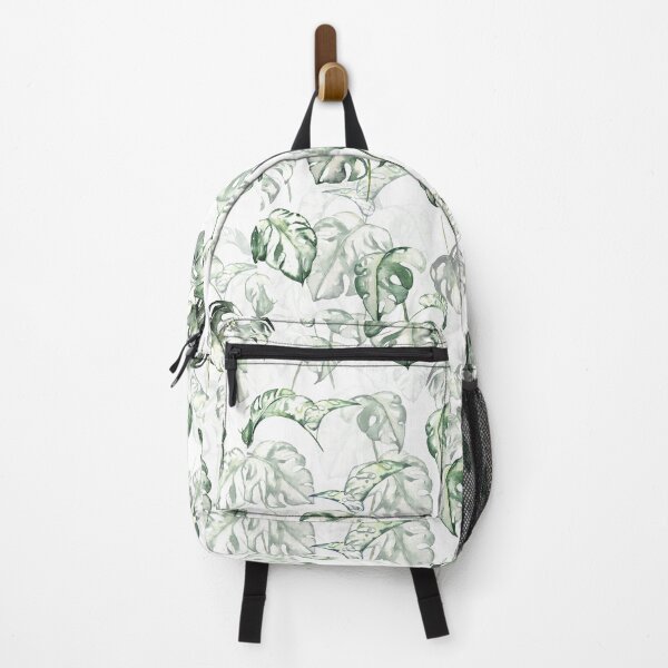 Item preview, Monstera Deliciosa Variegata watercolor seamless pattern designed and sold by ani-eni.