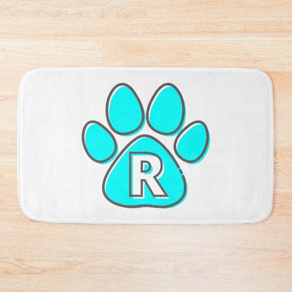 Item preview, Blue Paw Monogram R designed and sold by Coffee Lifestyle.