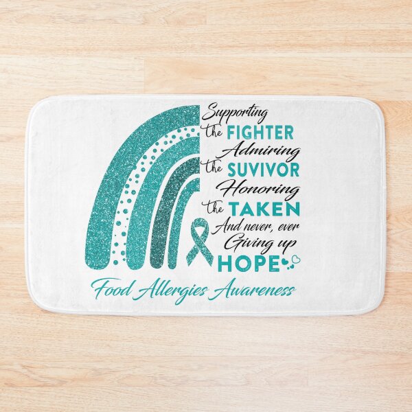Item preview, Food Allergies Warrior Supporting Fighter  Awareness designed and sold by Gillosina.