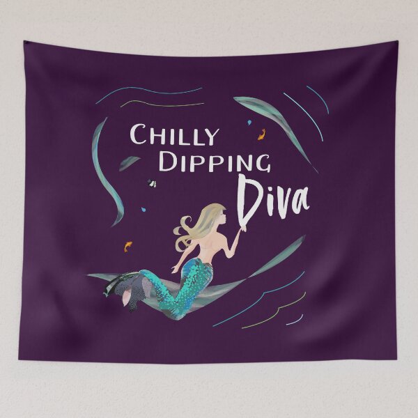 Item preview, Cold wild swimming for open water swimmers. Caroline Laursen original. designed and sold by Caroline Laursen.