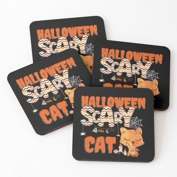 Item preview,  Halloween Scary Cat gift for girl designed and sold by Anna-Kik.