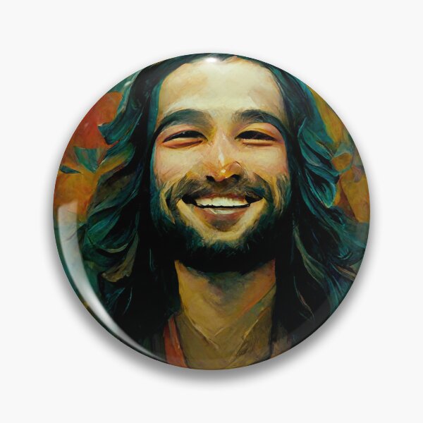 Item preview, Jesus smiling designed and sold by Shargaas.