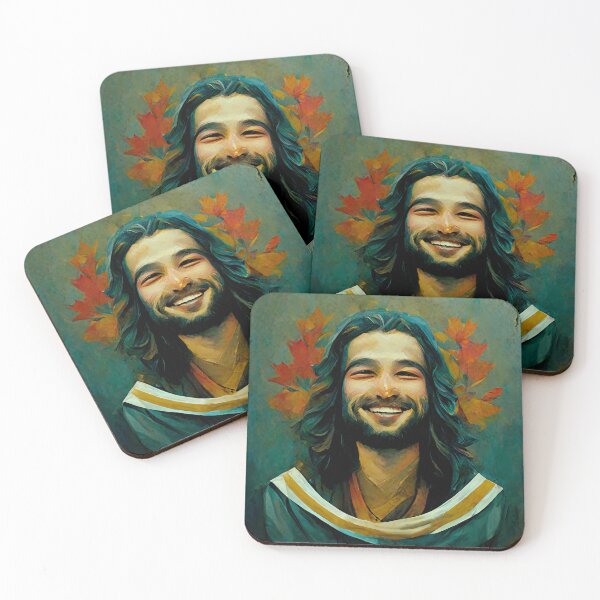 Item preview, Jesus smiling designed and sold by Shargaas.