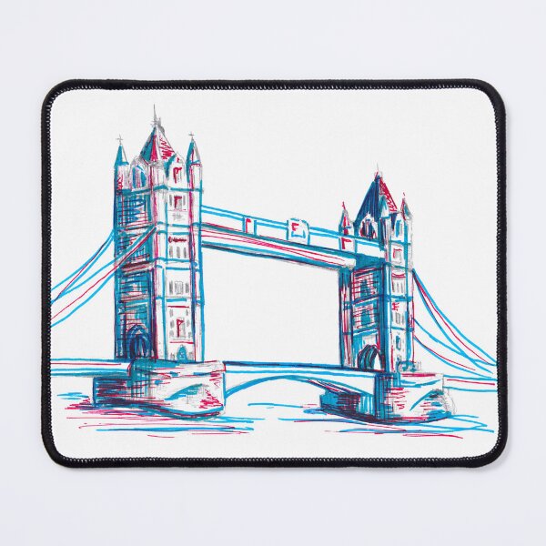 Item preview, Tower Bridge London Illustration designed and sold by samanthagarrett.