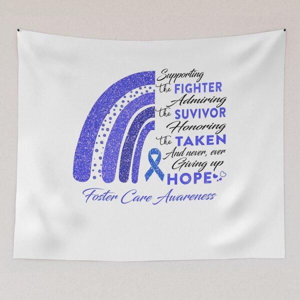 Item preview, Foster Care Warrior Supporting Fighter  Awareness designed and sold by Gillosina.