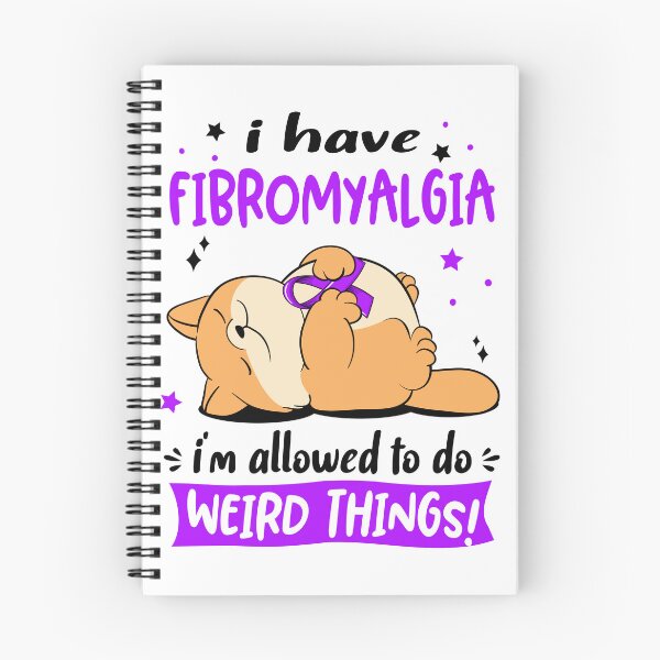 Item preview, Fibromyalgia Awareness Funny I have Fibromyalgia i'm allowed to do Weird Things! designed and sold by JanetShop809.