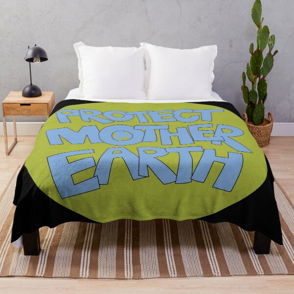 Item preview, Protect Mother Earth Illustrated Text Badge Climate Ambassadors designed and sold by AngelDawnDesign.