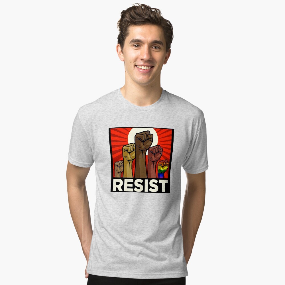 Vista previa del artículo con la obra «Camiseta de tejido mixto», diseñado y vendido por ezrawalwalian.
