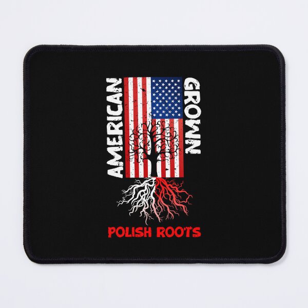 Item preview, American Grown Polish Roots, Polish Heritage designed and sold by SportyDogShop.