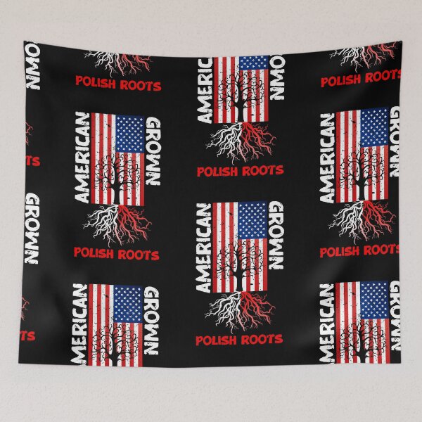 Item preview, American Grown Polish Roots, Polish Heritage designed and sold by SportyDogShop.