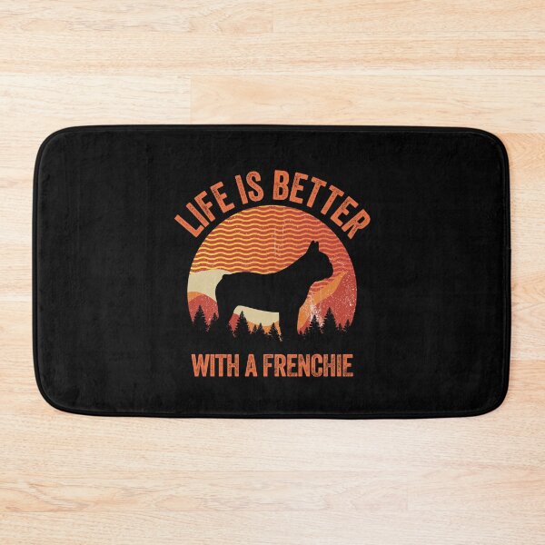 Item preview, Life Is Better With A Frenchie Vintage Distressed Dog Gift  designed and sold by Guarddogdrive.