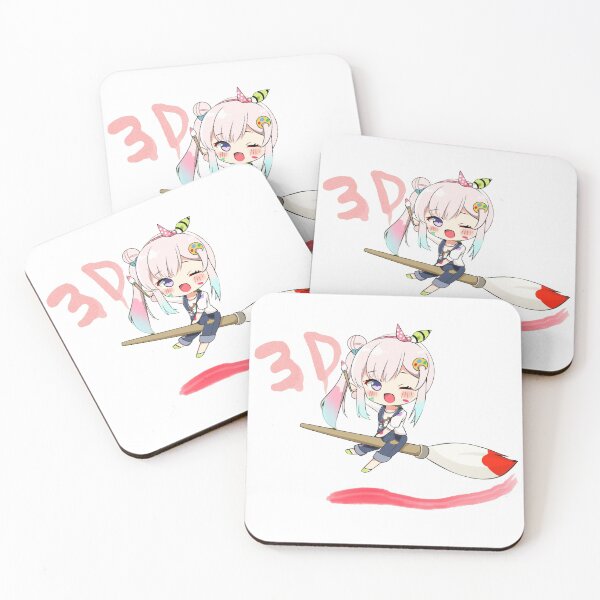 Item preview, Chibi Iofi Drawing Writing 3D designed and sold by Risumu.