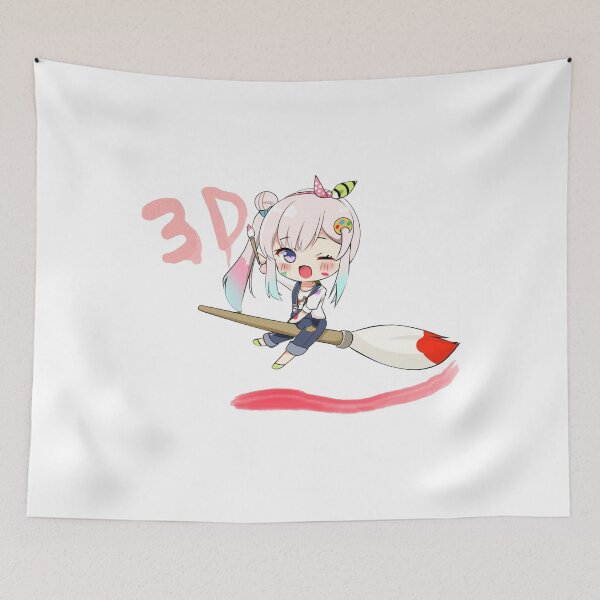 Item preview, Chibi Iofi Drawing Writing 3D designed and sold by Risumu.