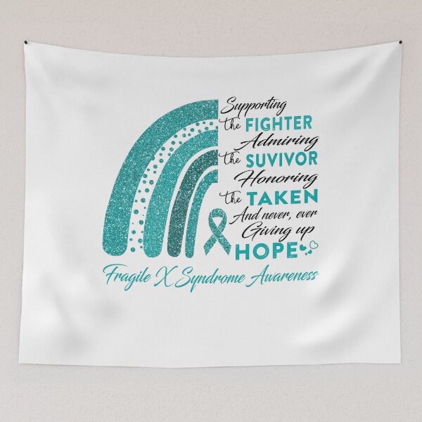 Item preview, Fragile X Syndrome Warrior Supporting Fighter  Awareness designed and sold by Gillosina.